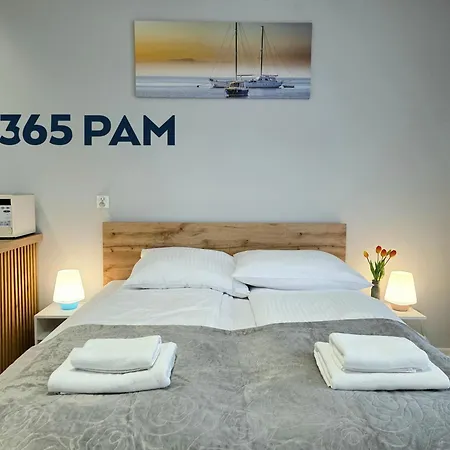 365pam - Morzlive Pod Zaglami Z Klimatyzacja, 100m Do Morza Apartmán