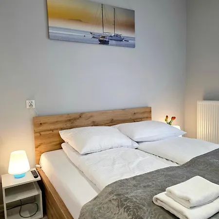 365pam - Morzlive Pod Zaglami Z Klimatyzacja, 100m Do Morza Apartmán *