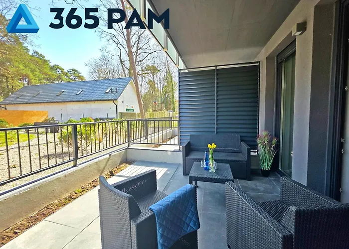 365pam - Morzlive Pod Zaglami Z Klimatyzacja, 100m Do Morza Appartement