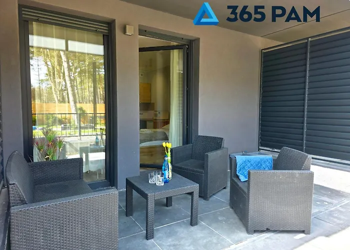 アパート 365pam - Morzlive Pod Zaglami Z Klimatyzacja, 100m Do Morza *