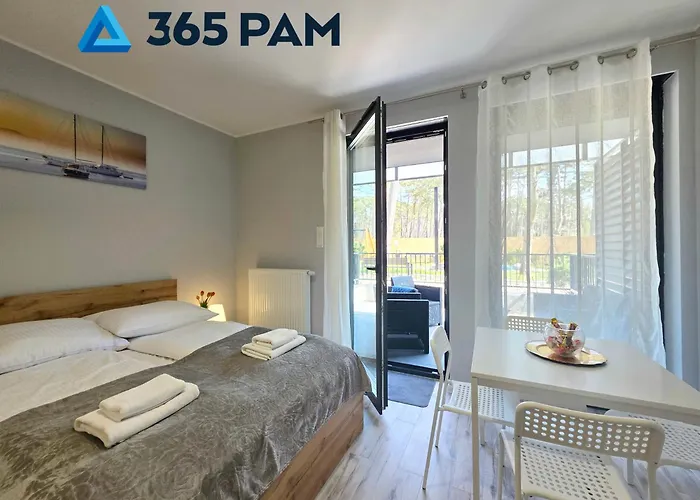 365pam - Morzlive Pod Zaglami Z Klimatyzacja, 100m Do Morza アパート