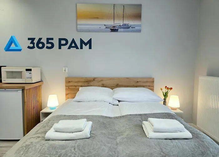 365pam - Morzlive Pod Zaglami Z Klimatyzacja, 100m Do Morza Appartement