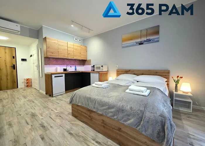 365pam - Morzlive Pod Zaglami Z Klimatyzacja, 100m Do Morza *