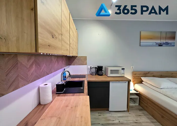 365pam - Morzlive Pod Zaglami Z Klimatyzacja, 100m Do Morza ウストロニエ・モルスキエ